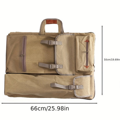 Mochila de lona para mesa de dibujo – Práctica, resistente y fácil de llevar