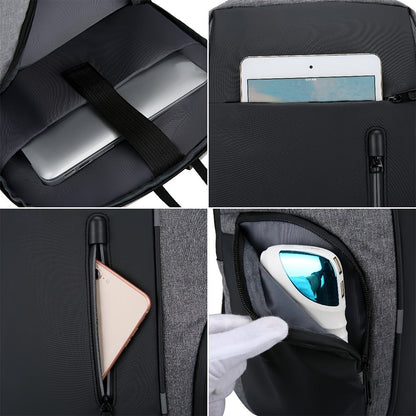 Zaino da viaggio con design antifurto e scomparto per laptop