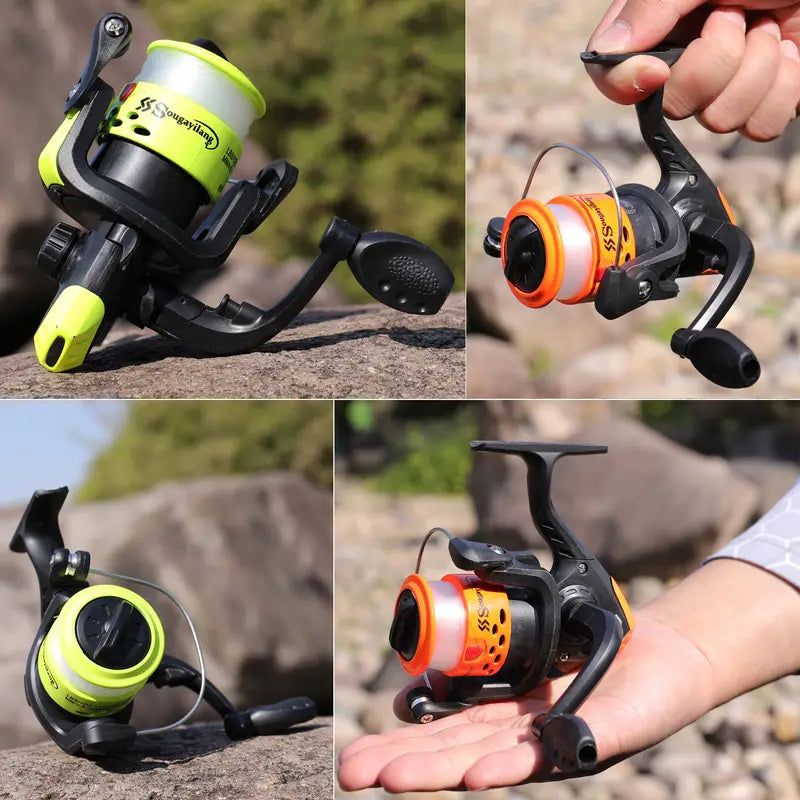 Small Fishing Reel - Aluminium Housing - Smooth Fishing Reel