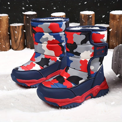 Warm cosy ankle boots for boys & girls - Kyan