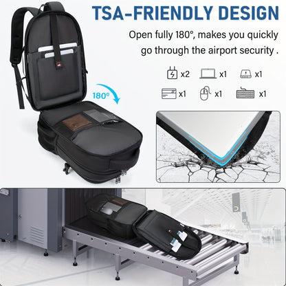 Mochila multifuncional - Amplia, práctica e ideal para el trabajo o los viajes