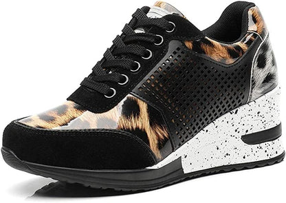 Sneakers da donna con zeppa rialzata e plateau - Esmer