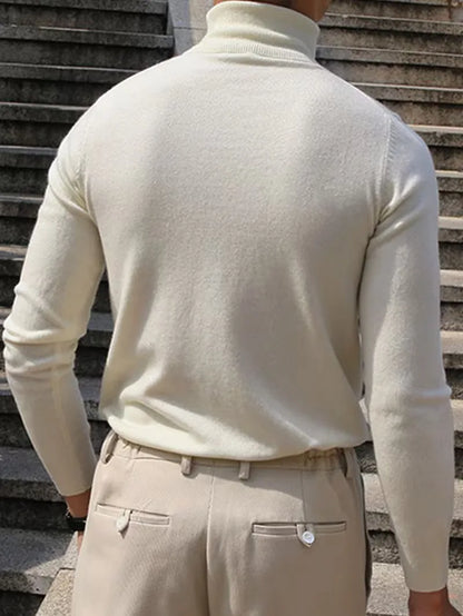 Pull à col roulé