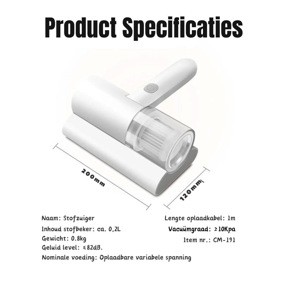 Deep Cleaner | High-Frequency Powerful Mite Removal