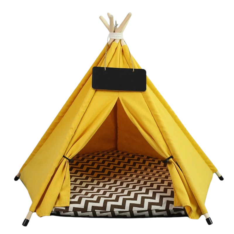 Canvas Pet Tipi for Cats and Dogs