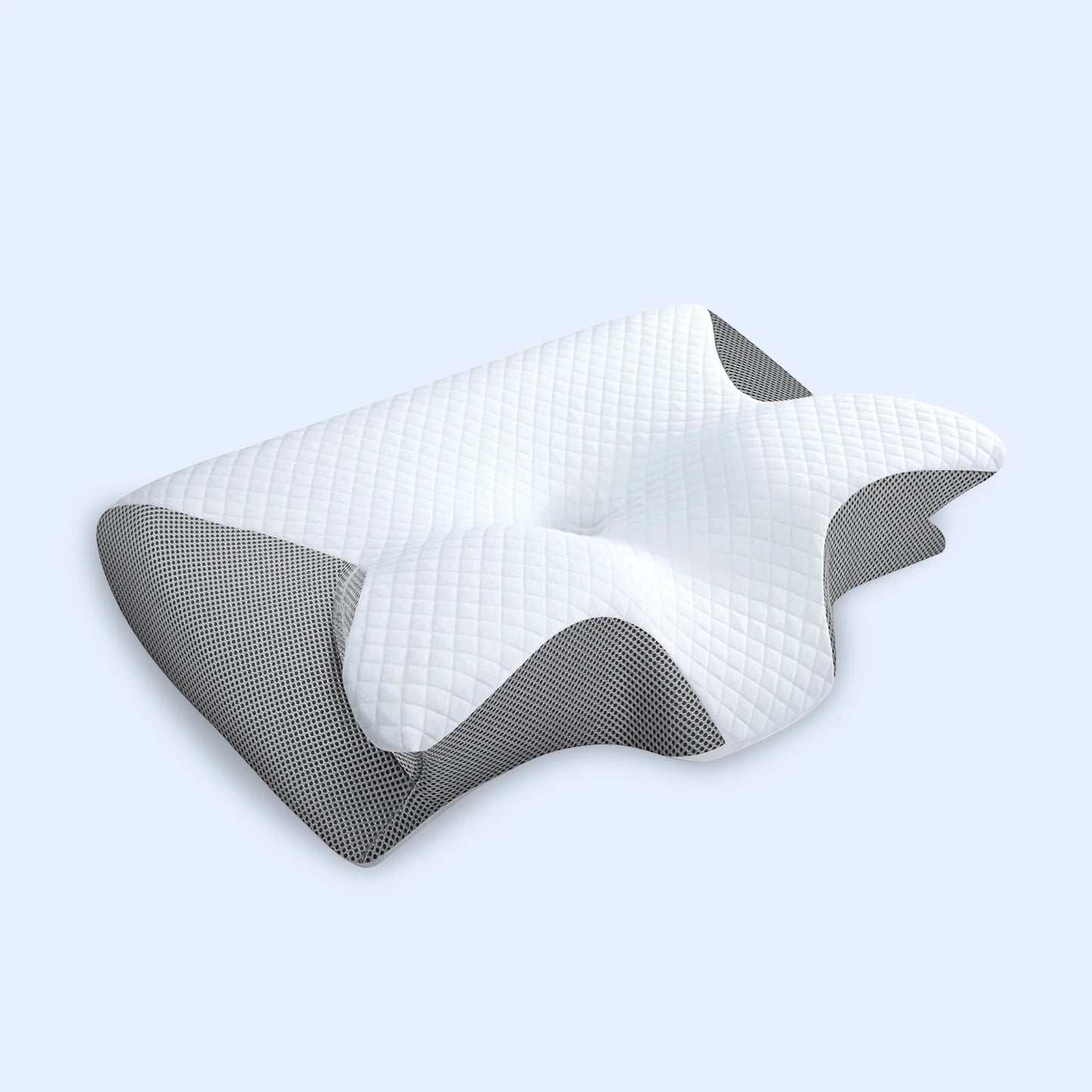 Ergonomic Memory Foam Pillows | Butterfly Shape