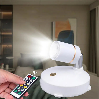 Draadloze ledspotverlichting – dimfunctie met afstandsbediening en flexibiliteit
