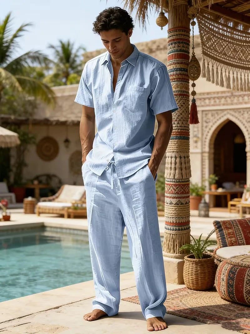 Ensemble de vêtements décontractés d'été pour hommes