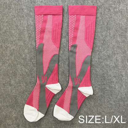 Calcetines deportivos de compresión para mujer – Transpirables y de sujeción para la actividad física y la recuperación