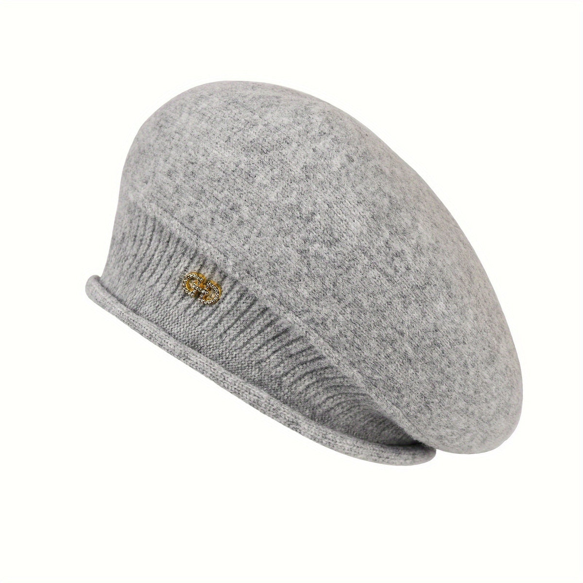 Elegantní pletený baret pro ženy - Elegance a teplo v zimě