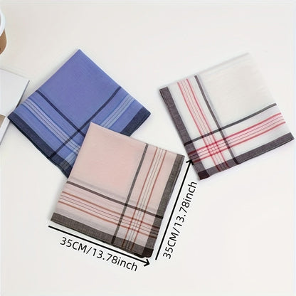 Elegant Cotton Handkerchiefs Set – Lightweight and Comfortable