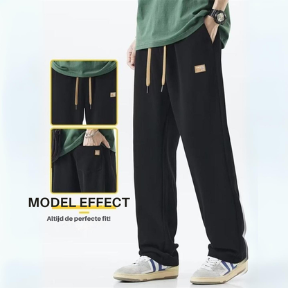 Lässige Hose mit geradem Bein
