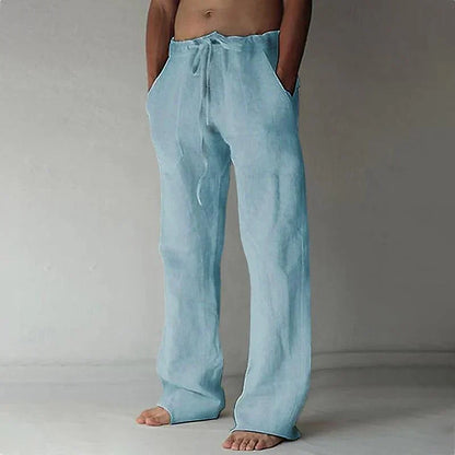 Men's Linen Trousers for Spring & Autumn