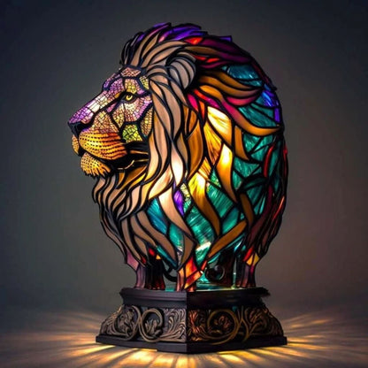 Lámpara de mesa con forma de animal