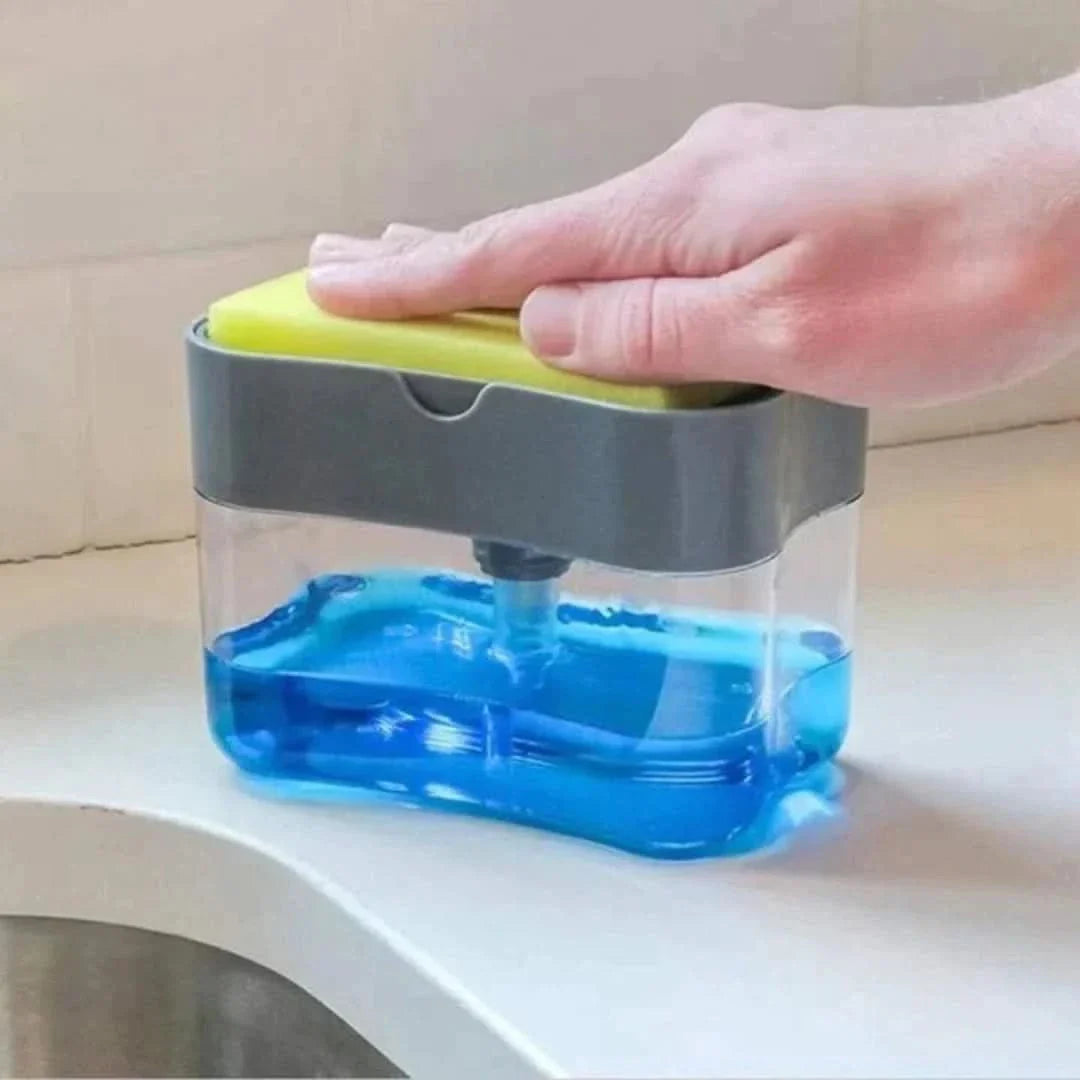 Dozator | Držač za tekući sapun i spužvu (SA SPUŽVOM NA DAR)