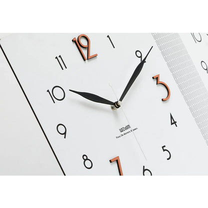 Double-Sided Wooden Corner Wall Clock - Minimalist - Unique Design - Functional Decor