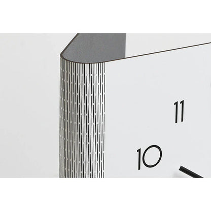 Double-Sided Wooden Corner Wall Clock - Minimalist - Unique Design - Functional Decor