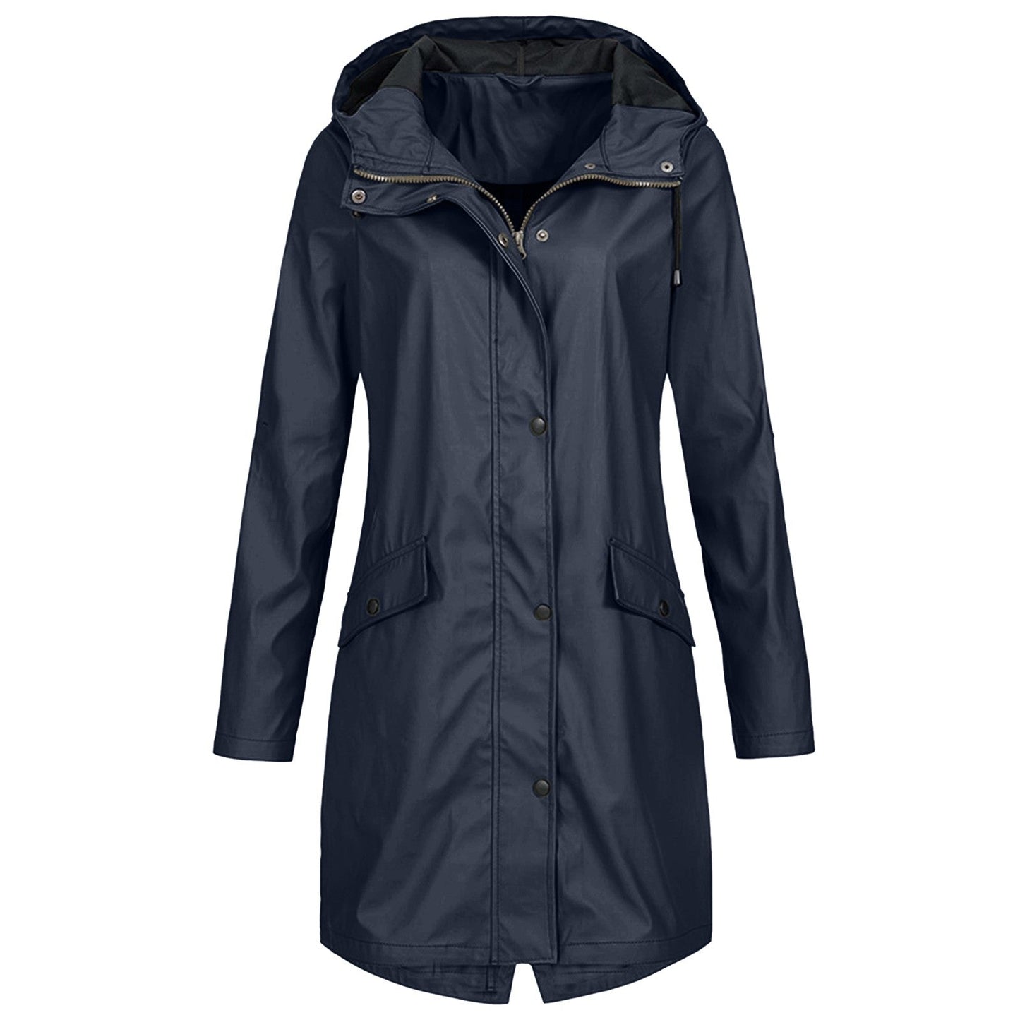 Long Winter Coat with Hood - Myrell