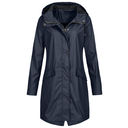 Long Winter Coat with Hood - Myrell