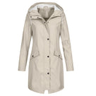 Long Winter Coat with Hood - Myrell