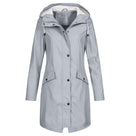 Long Winter Coat with Hood - Myrell
