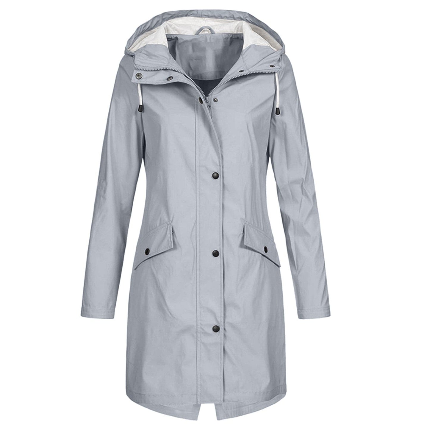 Long Winter Coat with Hood - Myrell