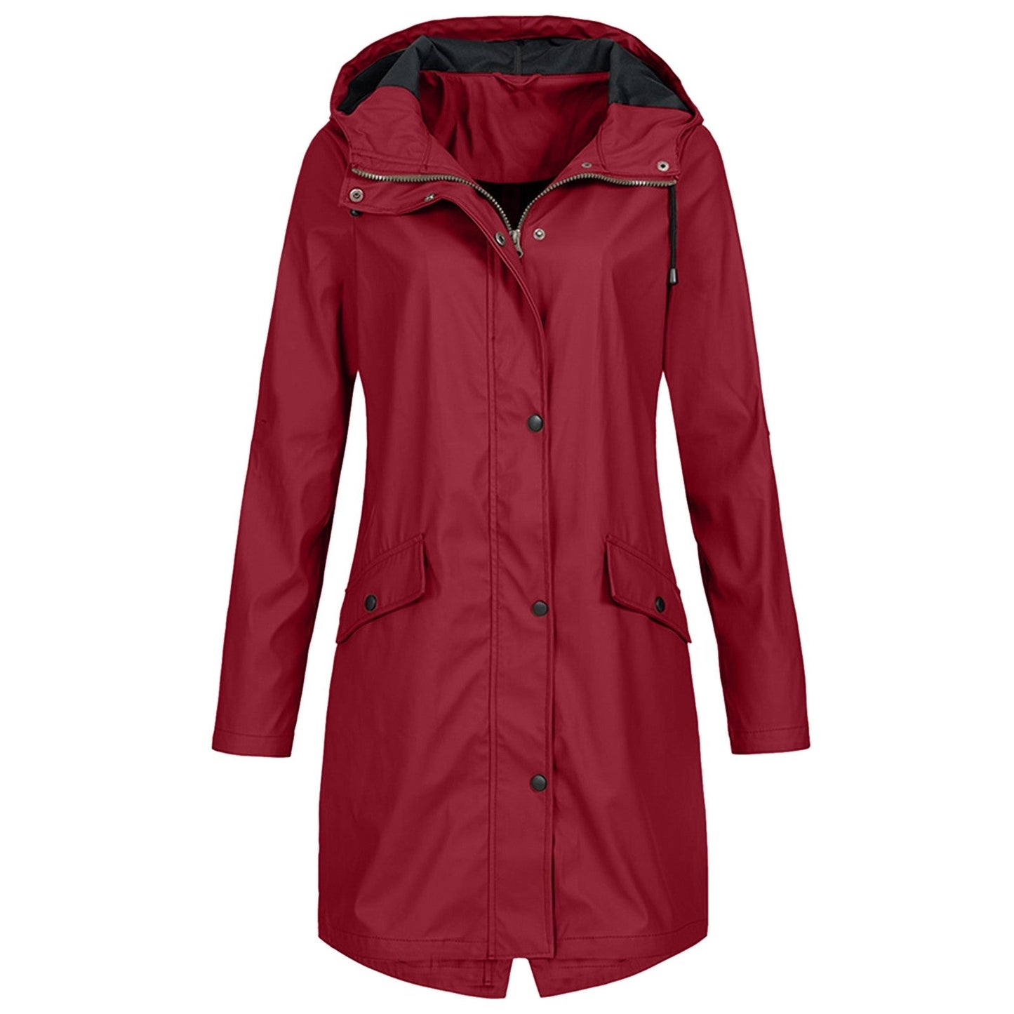 Long Winter Coat with Hood - Myrell