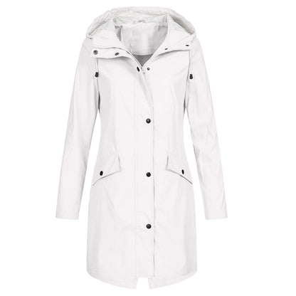 Long Winter Coat with Hood - Myrell