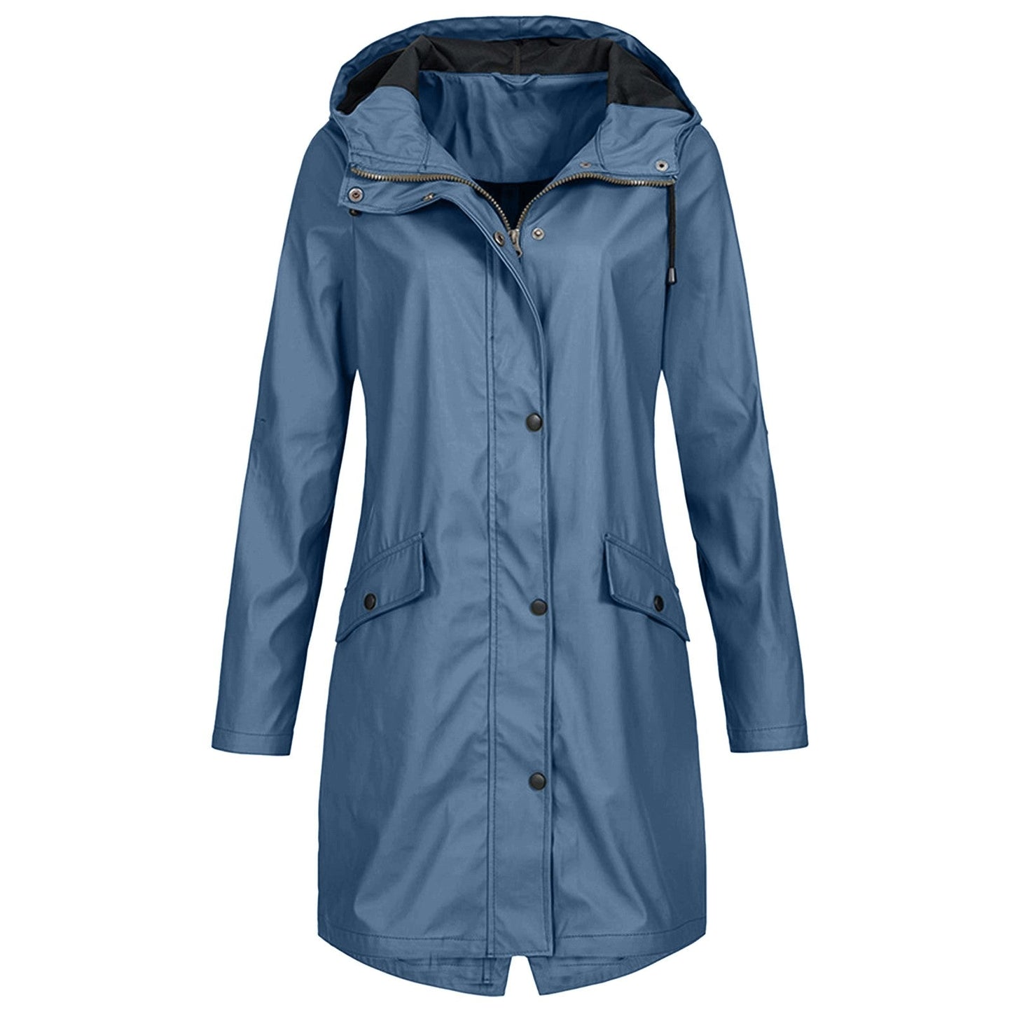 Long Winter Coat with Hood - Myrell