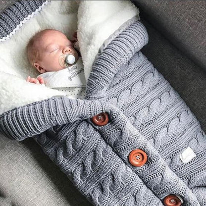 SnuggleNest Baby Sleeping Bag - For Warmth and Comfort in the Pram