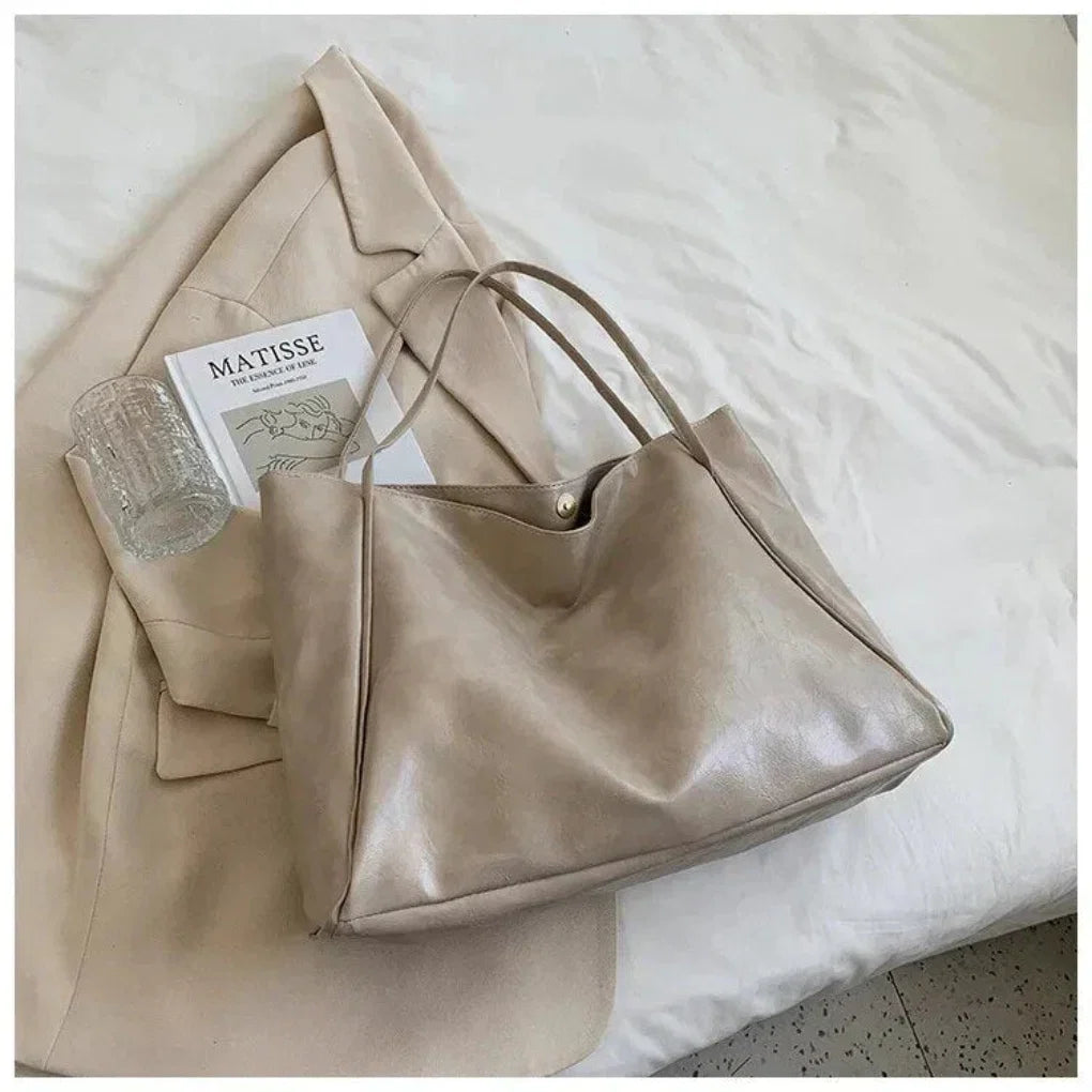 Shopper Bag for Women Vegan Leather