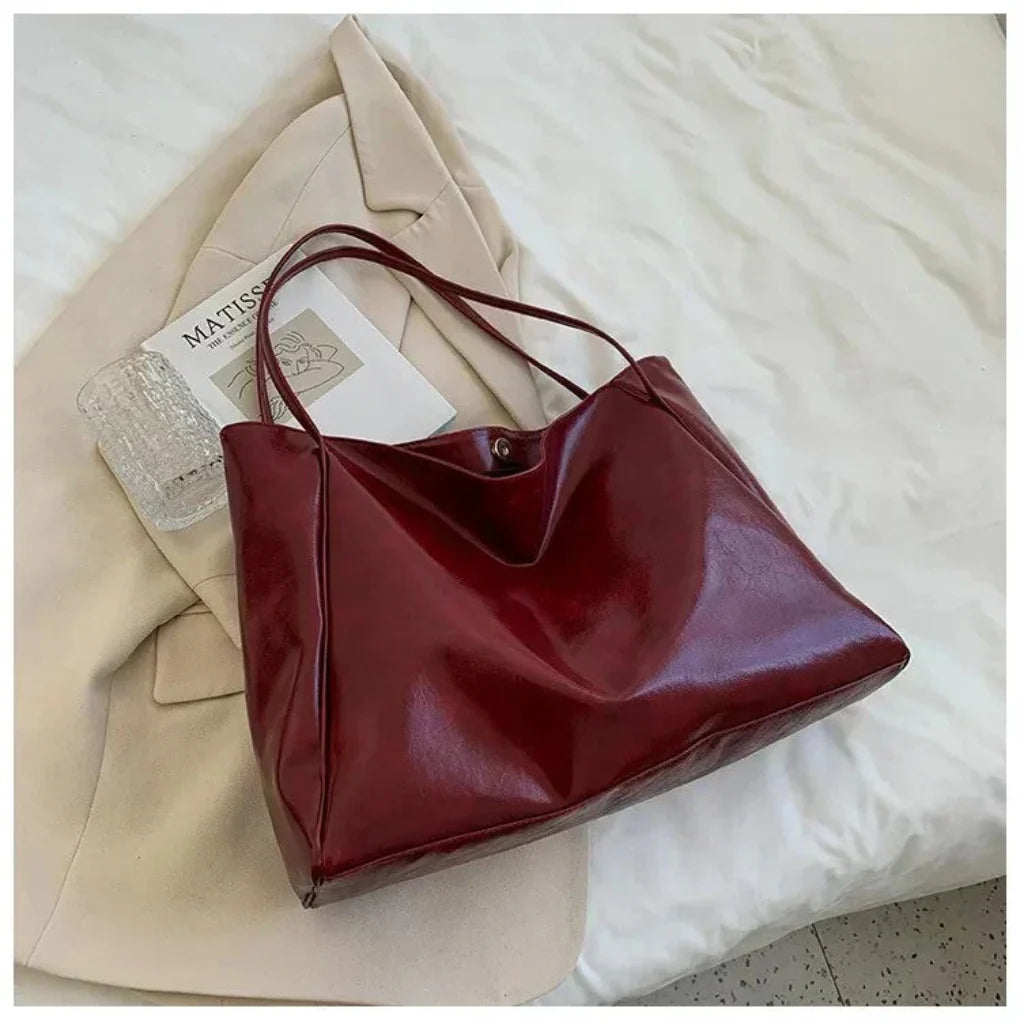 Shopper Bag for Women Vegan Leather