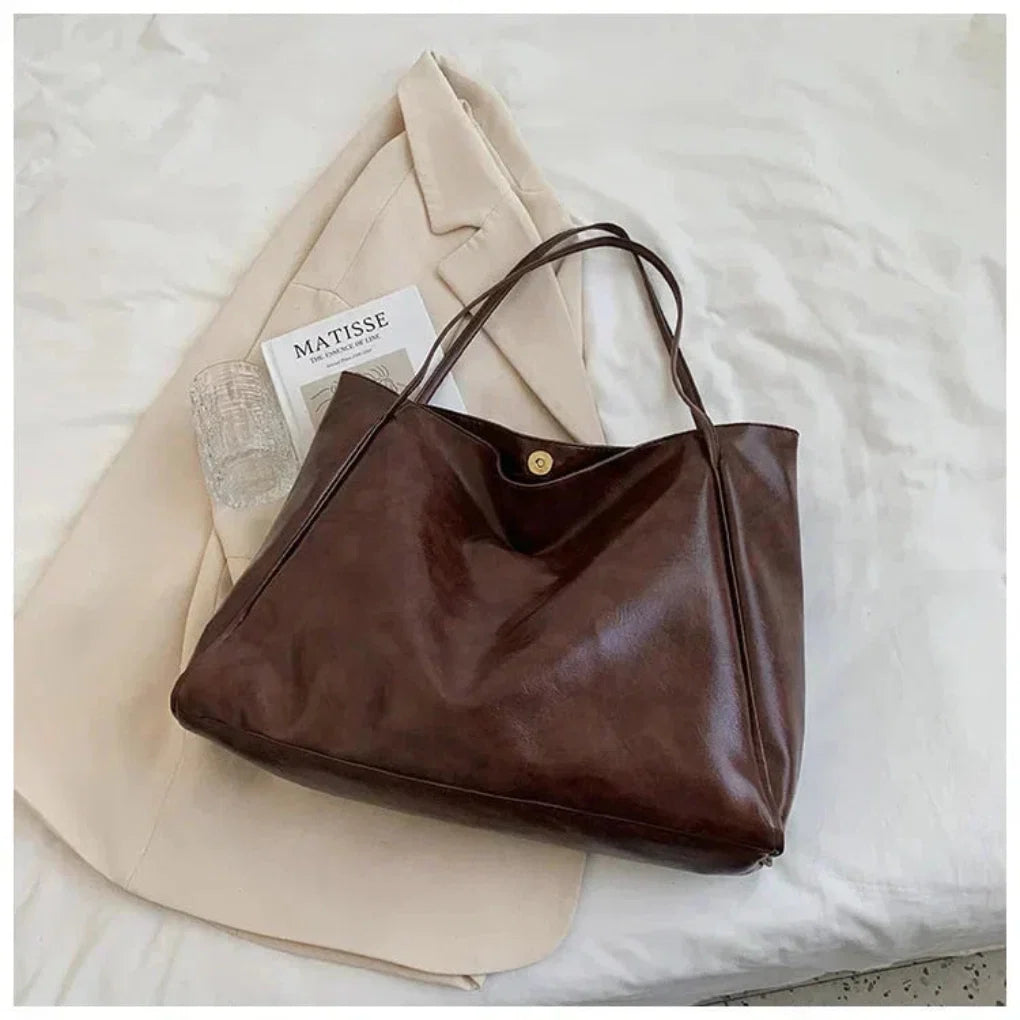 Shopper Bag for Women Vegan Leather