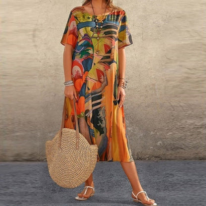 Casual Summer Dress - Nanna
