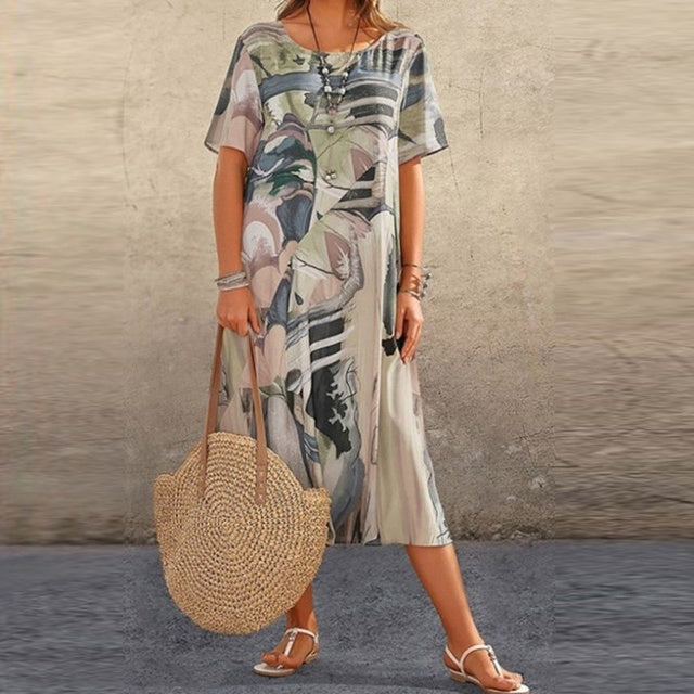 Casual Summer Dress - Nanna