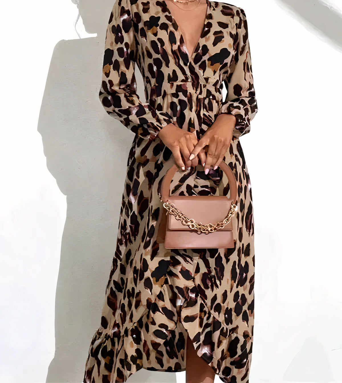 V-neck Dress - Sandra
