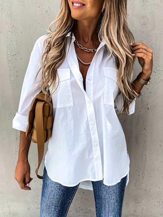 Blusa de mujer con botones – Elora