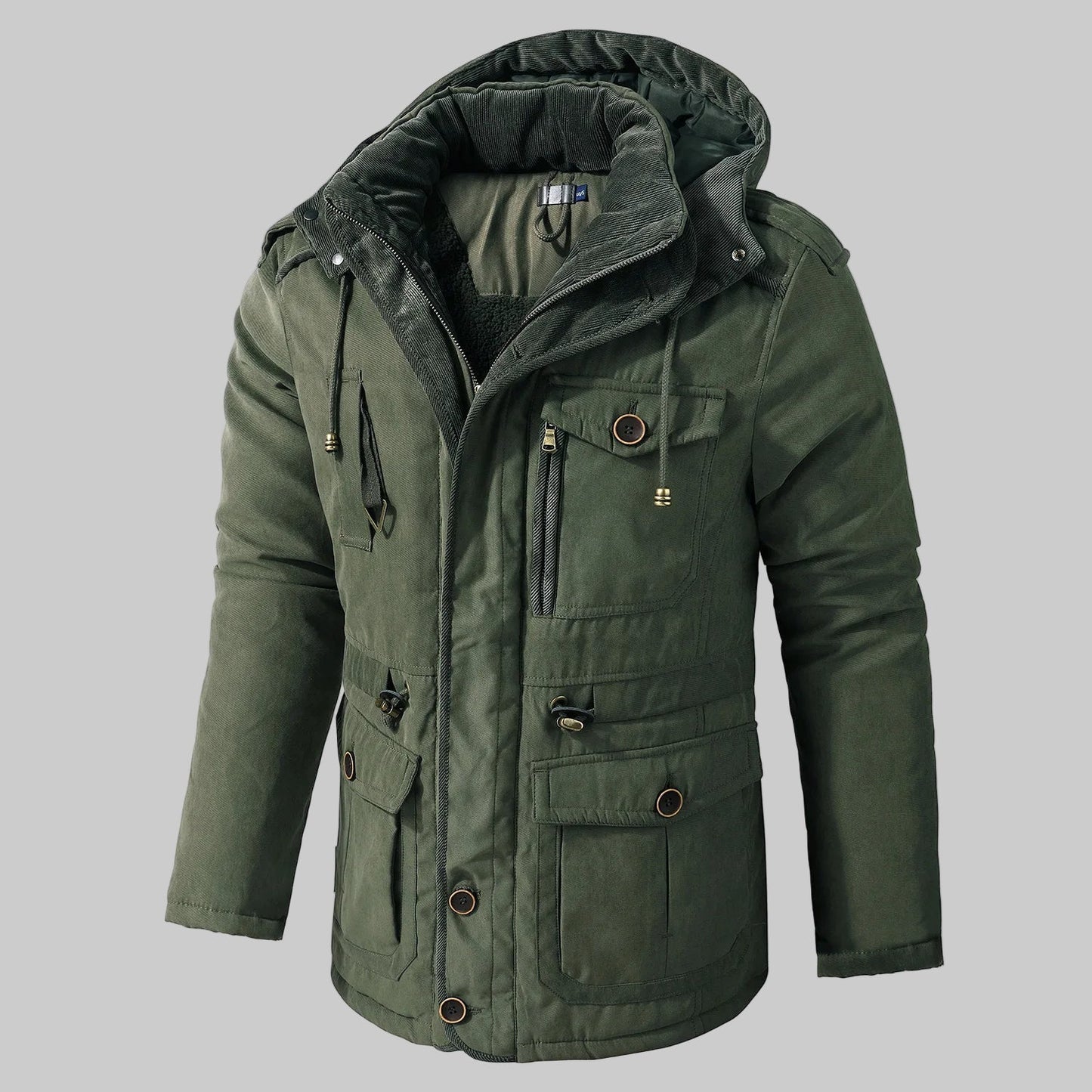 Veste d’hiver pour homme avec plusieurs poches – pratique et élégante