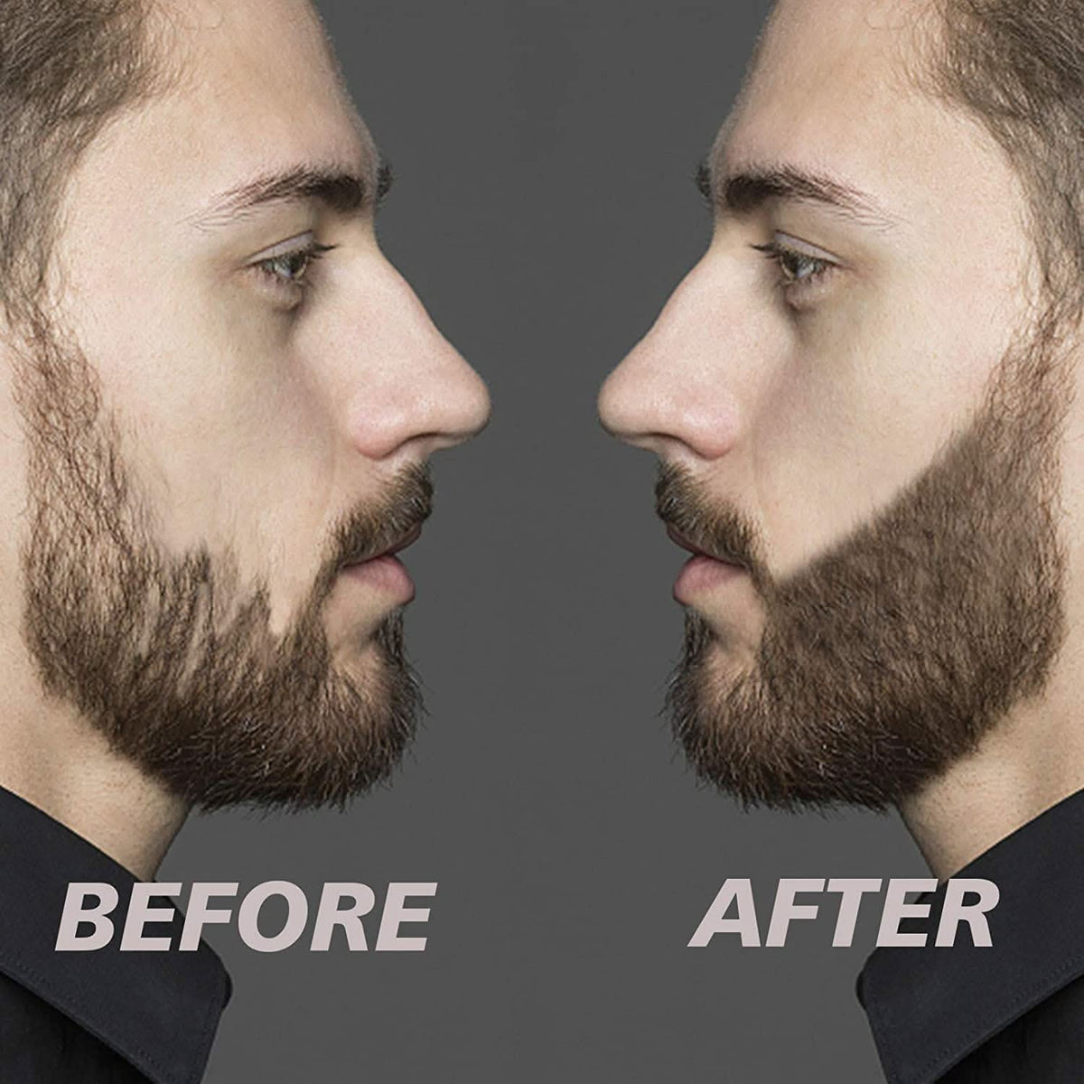 Conjunto para preencher a barba - Barba cuidada e mais cheia para todos os homens!