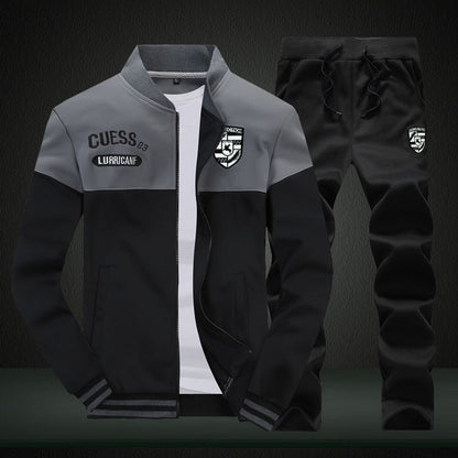 Men's Tracksuit - Sporty and Comfortable - Baseball Style