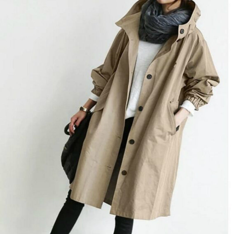 Trench coat da donna resistente al vento e all’acqua - Salve