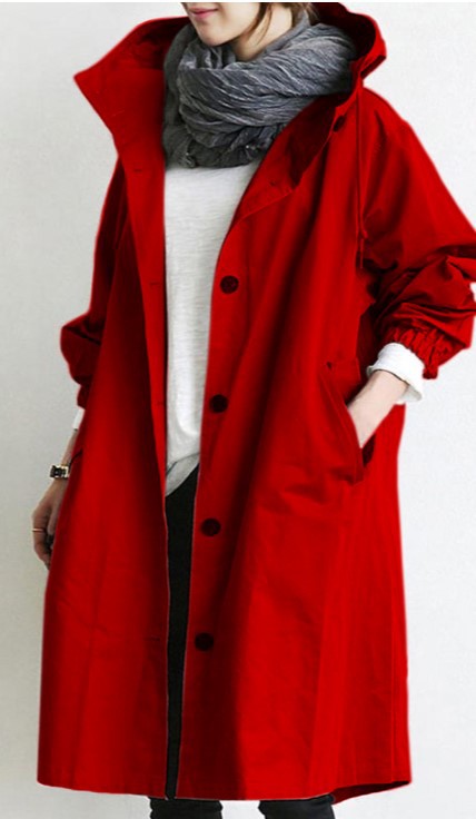 Trench coat da donna resistente al vento e all’acqua - Salve