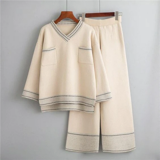 Conjunto de roupa de duas peças para mulher – Audrey