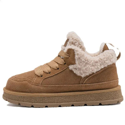 Livv | Lined suede sports shoe for women winter 2025