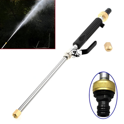 High-Pressure Spray Attachment for Garden Hose for Car Cleaning and Garden Tidying
