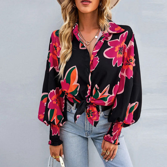 Blusa de flores para mujer - Flora