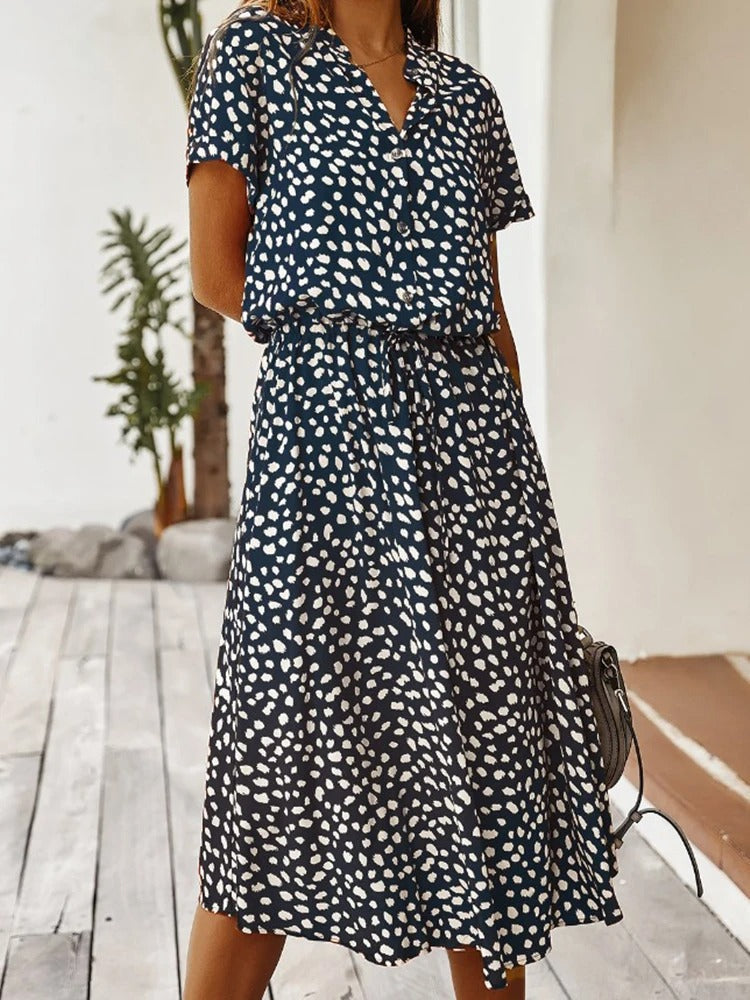Summer Dress with Print | Airy and Comfortable
