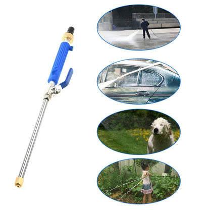 High-Pressure Spray Attachment for Garden Hose for Car Cleaning and Garden Tidying