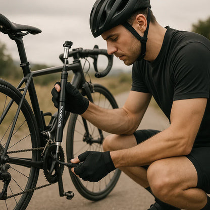 Pompă pentru bicicletă | Mini, portabilă | Valve Presta și Schrader, pentru biciclete de șosea, MTB și BMX