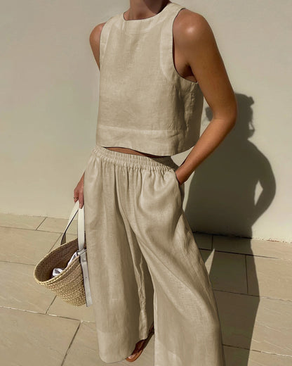 Conjunto de verano de dos piezas para mujer - Maegan